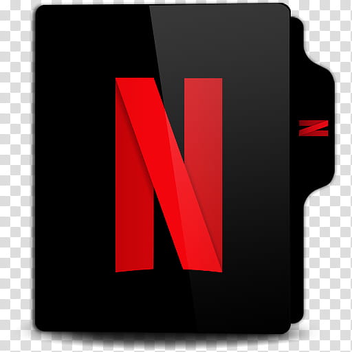 Netflix Folder Icon, Netflix (b) transparent background PNG clipart
