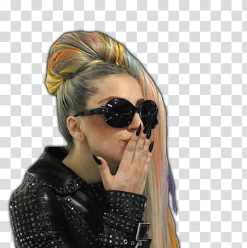 LADY GAGA LOS SIMPSON transparent background PNG clipart