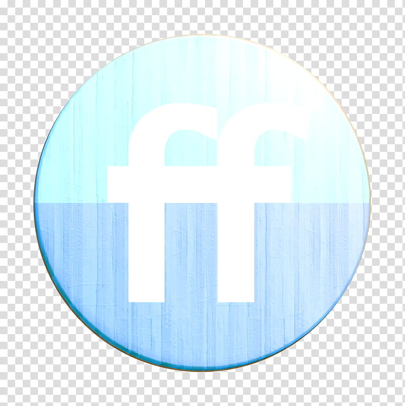 friendfeed icon, Blue, Aqua, Turquoise, Text, Azure, Electric Blue, Circle transparent background PNG clipart