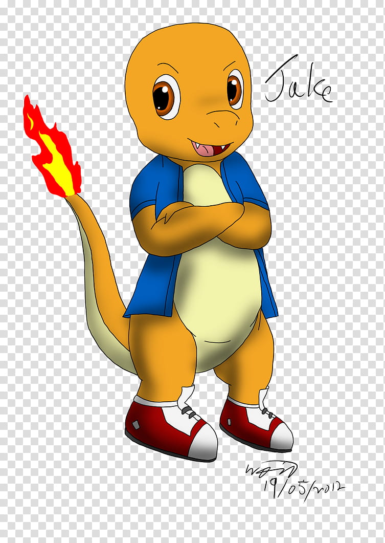 Jake the Sub-Charmander transparent background PNG clipart