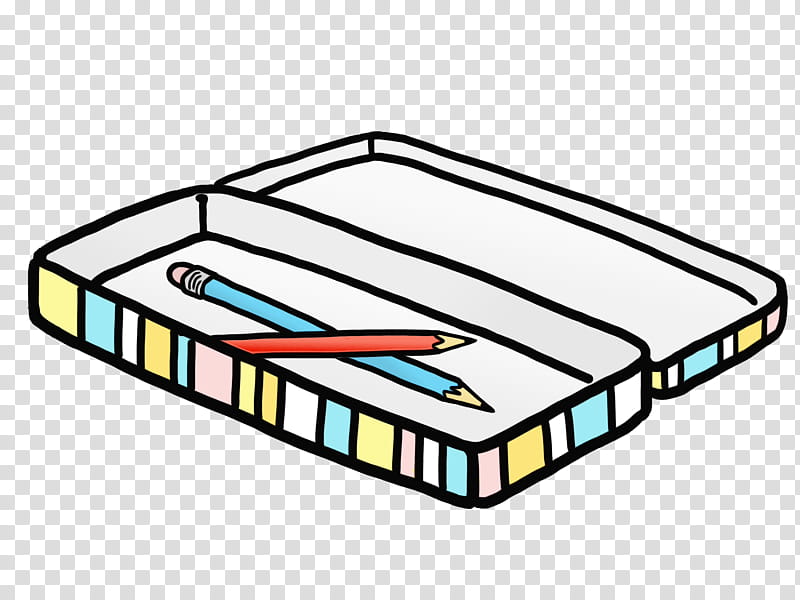 Cases Clipart Transparent Background, Color Pencil Case Pencil