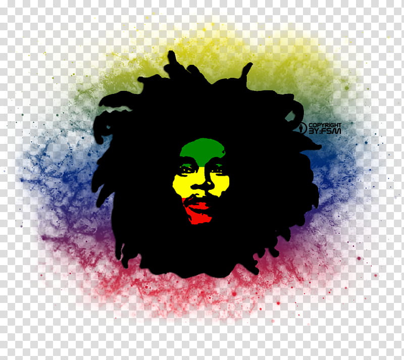 BOB MARLEY transparent background PNG clipart