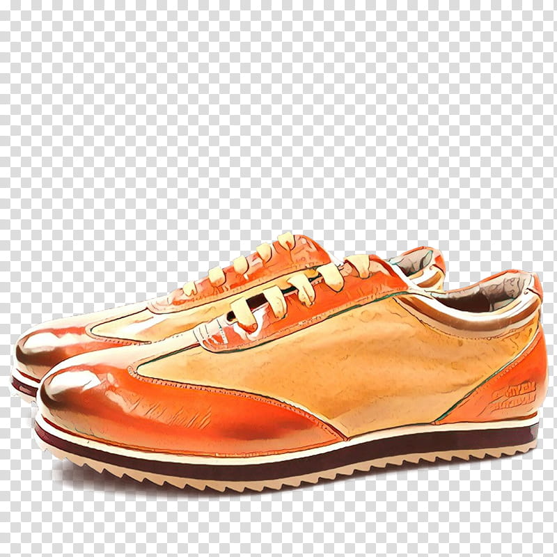 Orange, Cartoon, Shoe, Crosstraining, Sports Shoes, Walking, Running, Footwear transparent background PNG clipart