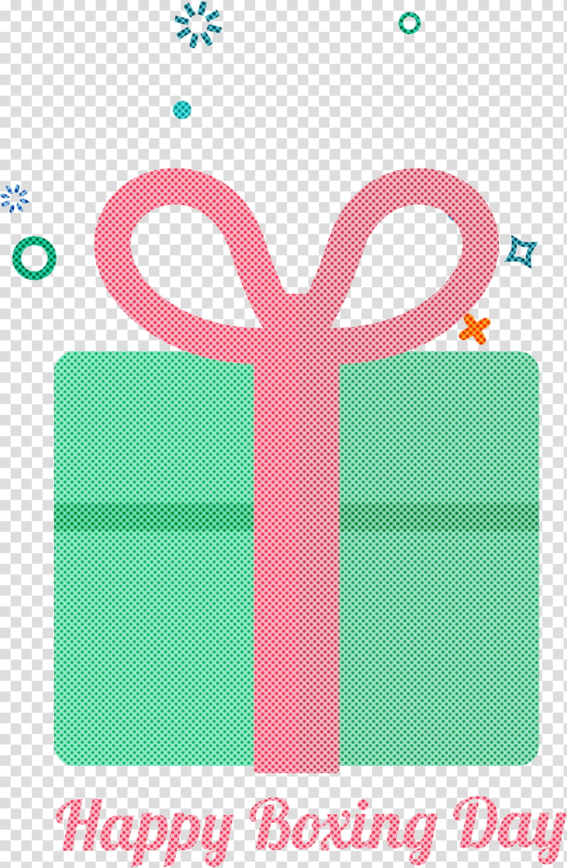 Happy Boxing Day boxing day, Green, Pink transparent background PNG clipart