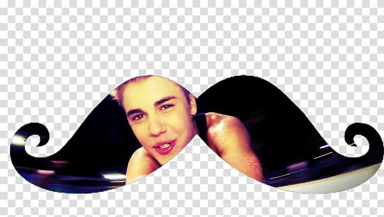 Bigote de Justin Bieber transparent background PNG clipart