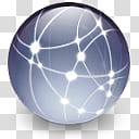 Leopard for Windows XP, globe with interconnected lines logo transparent background PNG clipart