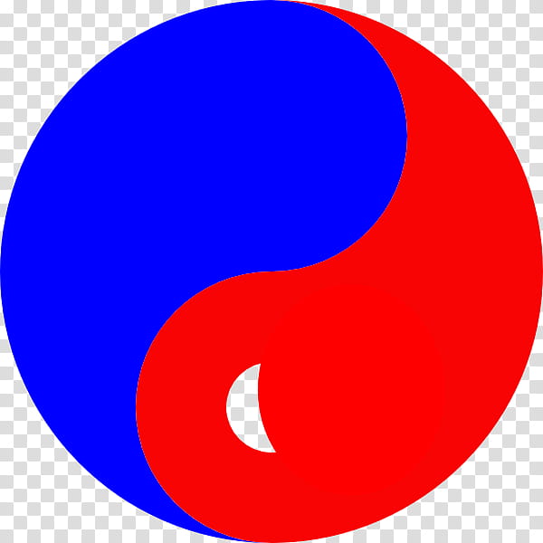 Yin Yang, Yin And Yang, Blue, Red, Color, Wu Xing, Circle, Symbol transparent background PNG clipart