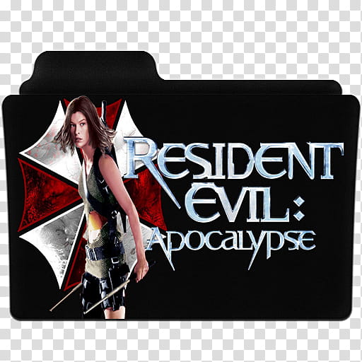Resident Evil Folder Icon , Resident Evil II, Apocalypse transparent background PNG clipart