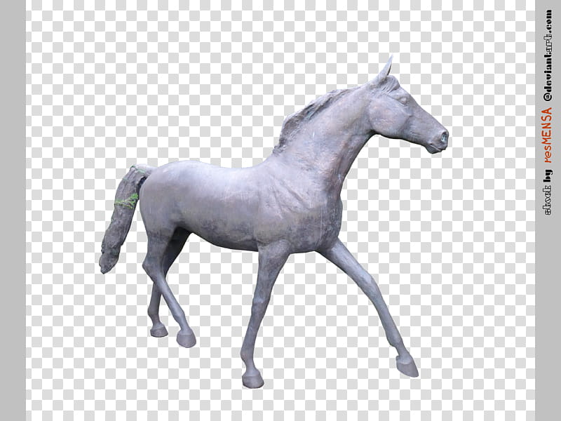 horse bronce transparent background PNG clipart