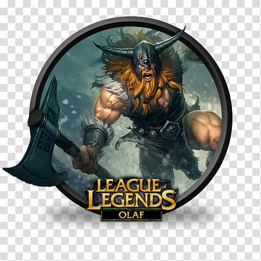 LoL icons, League of Legends Olaf icon art transparent background PNG clipart