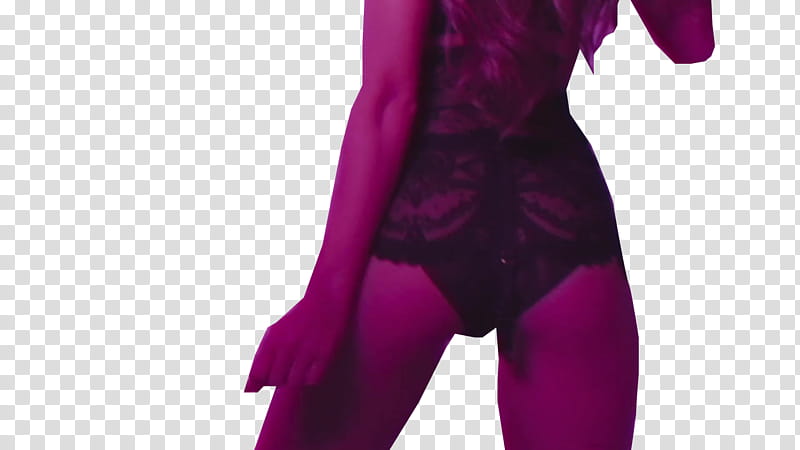 Ariana Grande, woman wearing black monokini transparent background PNG clipart
