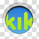 Pushy Icons Theme, kik transparent background PNG clipart