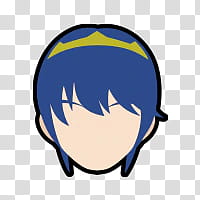 Super Smash Bros Ultimate All Icon s, marth transparent background PNG clipart