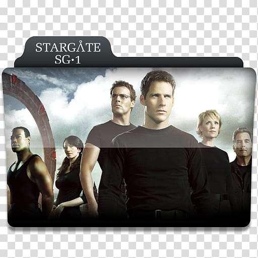 Windows TV Series Folders S T, Stargate folder icon transparent background PNG clipart