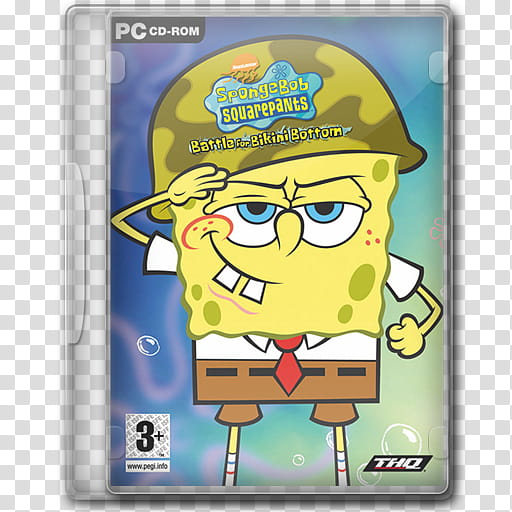 Game Icons , Spongebob Squarepants Battle for Bikini Bottom transparent background PNG clipart