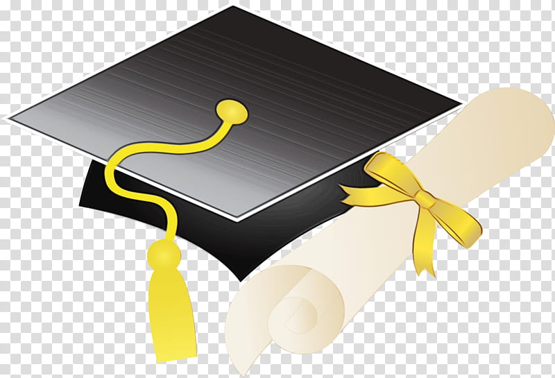 Certificate, Watercolor, Paint, Wet Ink, Graduation Ceremony, Diploma, Square Academic Cap, Academic Certificate transparent background PNG clipart