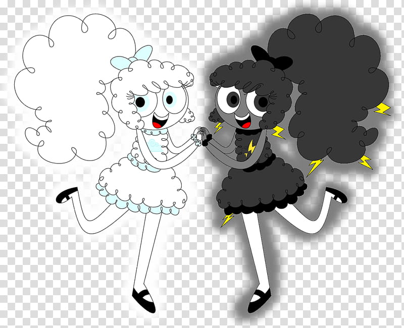 Cloud Kitty and Storm Kitty transparent background PNG clipart