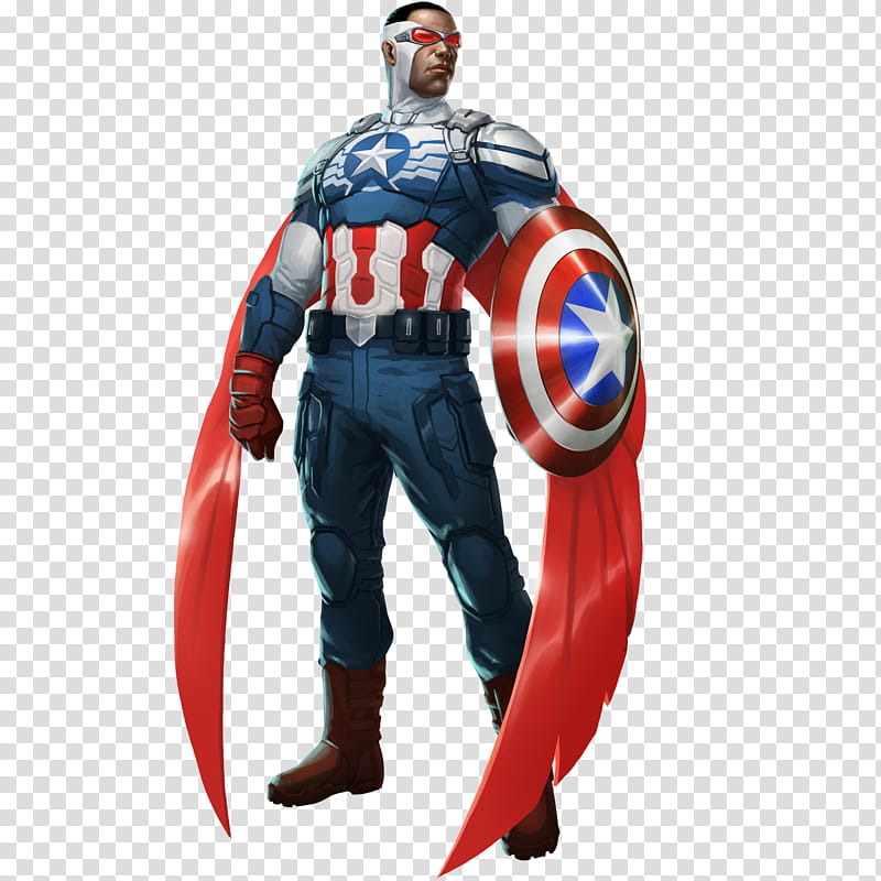 Falcon Captain America Render transparent background PNG clipart