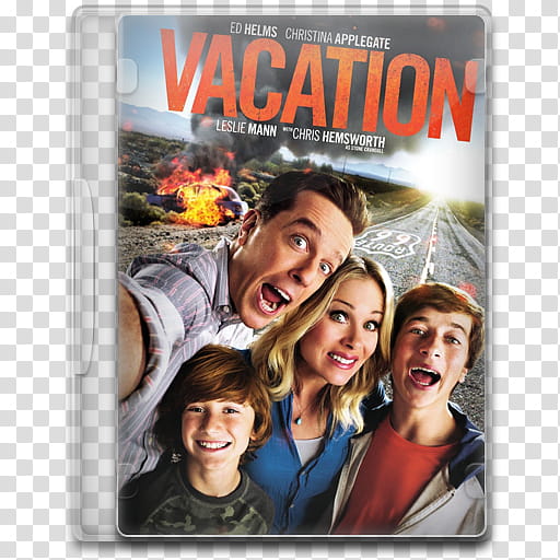 Movie Icon Mega , Vacation (), Vacation DVD case poster transparent background PNG clipart