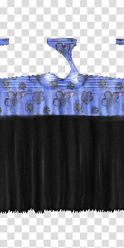 Desire Dress V, black and purple floral textile transparent background PNG clipart
