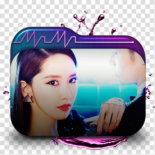 SNSD Mr Mr Official Teasers Folder Icon , Yoona , SNSD Im Yoona Mr. Mr. music album folder icon transparent background PNG clipart