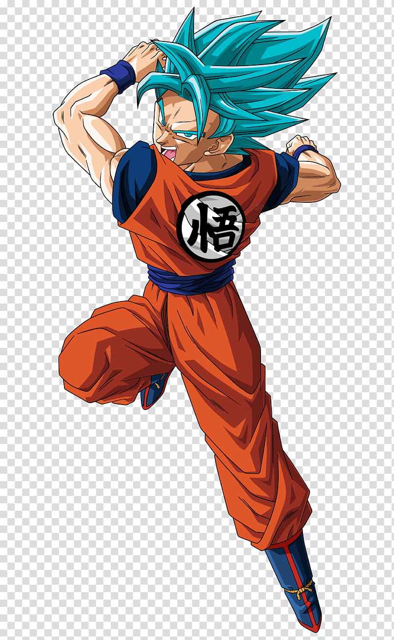 Goku SSJBlue, Dragon Ball Z Son Goku illustration transparent background PNG clipart