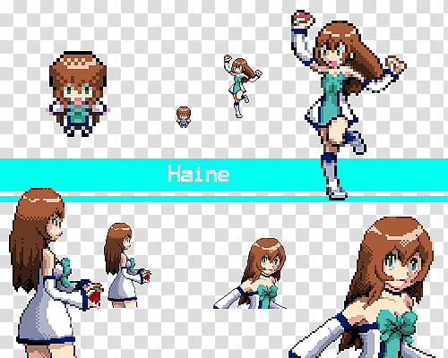 PCOM: Haine sprites, Pokemon green trainer sprite transparent background PNG clipart