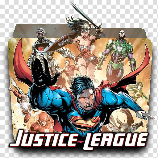 DC Rebirth MEGA FINAL Icon v, Justice-League-v., Justice League illustration transparent background PNG clipart