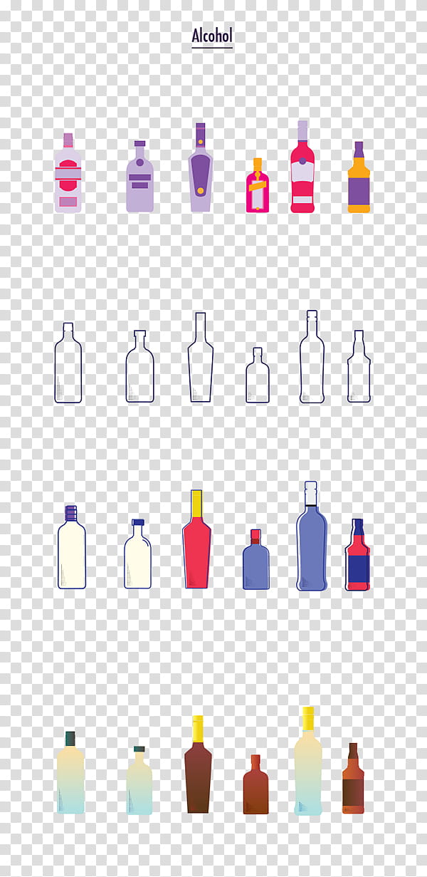 Plastic Bottle, Purple, Line, Glass Bottle, Water Bottle, Drinkware, Wine Bottle, Home Accessories transparent background PNG clipart