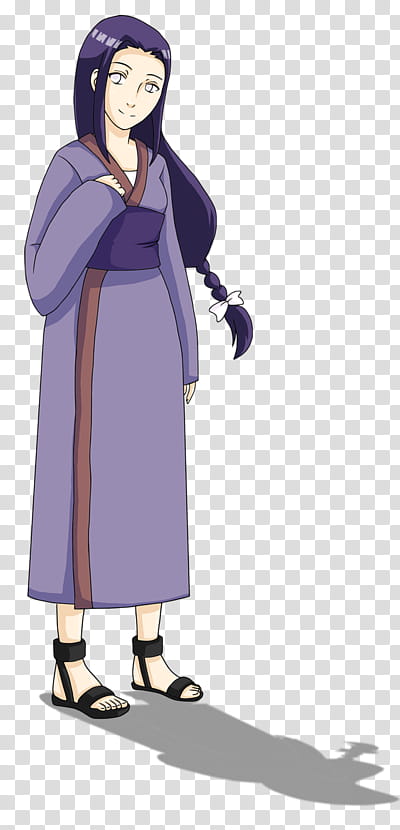 Hinako Hyuuga, Beloved Wife and Mother, woman in blue long-sleeved dress anime character transparent background PNG clipart