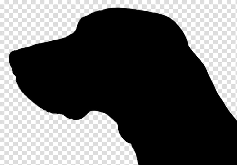 Dog Silhouette, Nose, Finger, Black M, White, Head, Sporting Group, Blackandwhite transparent background PNG clipart