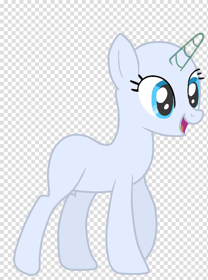 Walking Pone Base , My Little Pony character unfinished drawing transparent background PNG clipart