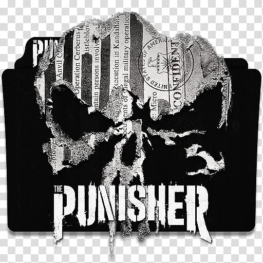 The Punisher  Icon , Punisher--logo transparent background PNG clipart