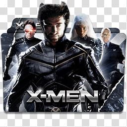 X Men Movie Collection Folder Icon , X Men_x, X-Men movie folder illustration transparent background PNG clipart