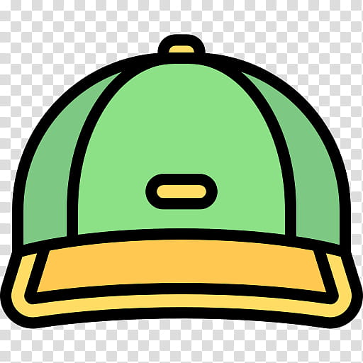 Hat, Baseball Cap, Tshirt, Polo Shirt, Caps Baseball, Clothing, Green, Yellow transparent background PNG clipart