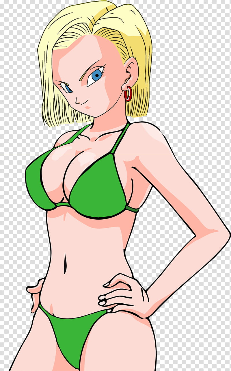 Android  Dragon Ball Bikini Render transparent background PNG clipart