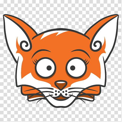 Fox Logo, Mug, Gift, For Fox Sake, Oh For Fox Sake, Orange, Cartoon, Snout transparent background PNG clipart