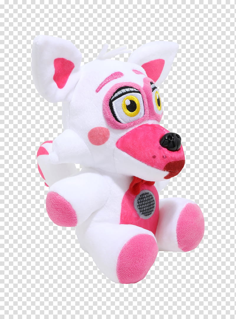 Funko Sister Location Funtime Foxy Plush transparent background PNG clipart
