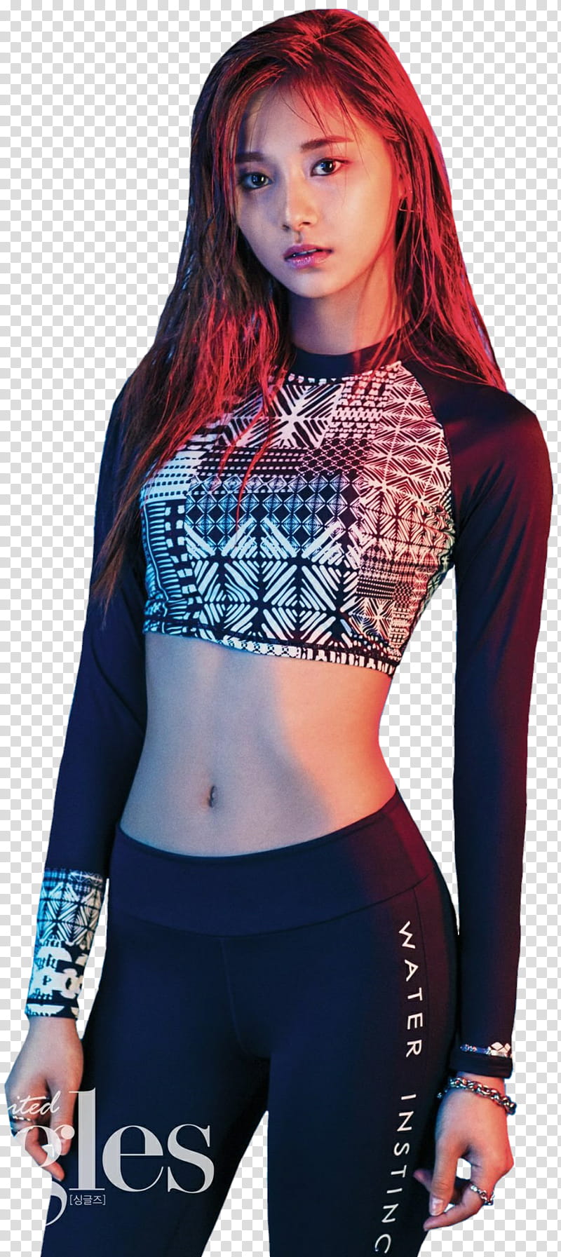 TWICE TZUYU Single Magazine transparent background PNG clipart