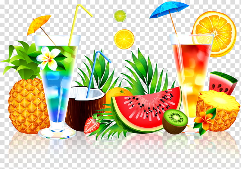 Summer Fruit Juice, Smoothie, Pineapple, Orange Juice, Punch, Pineapple Juice, Watermelon, Drink transparent background PNG clipart