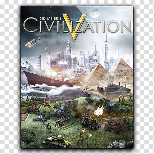 Icon Sid Meier Civilization V transparent background PNG clipart