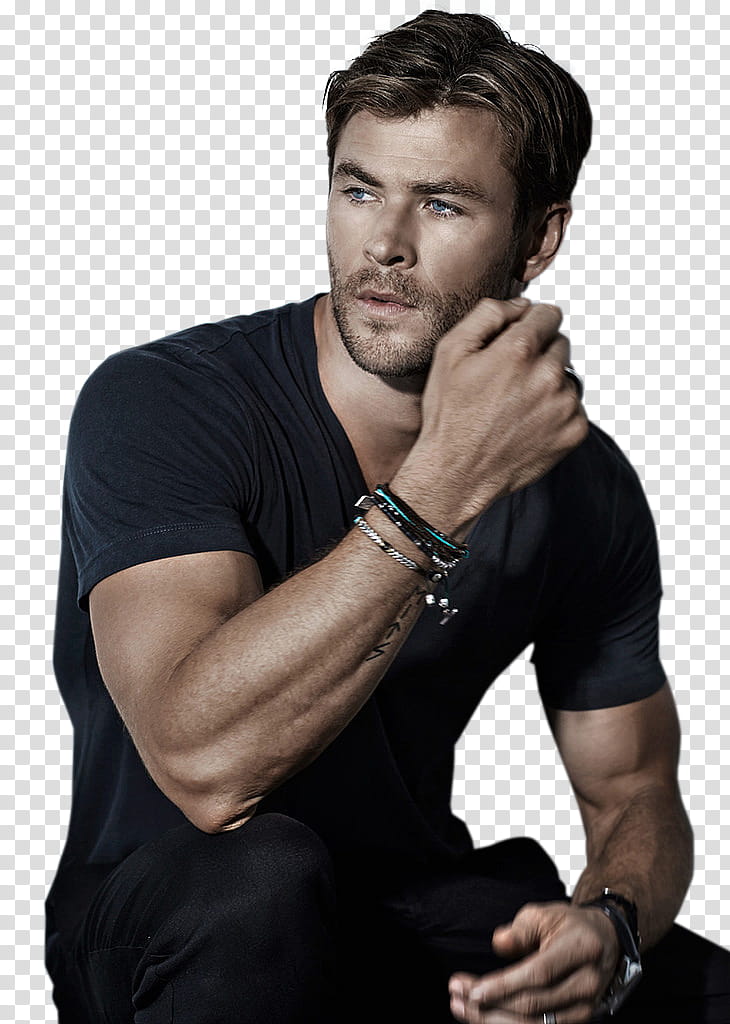 Chris Hemsworth transparent background PNG clipart