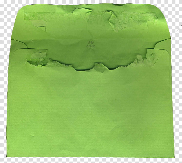 Covers, green opened envelope transparent background PNG clipart