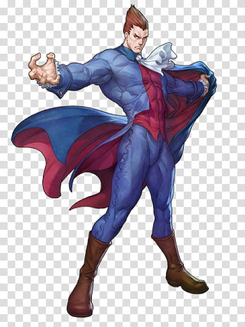 Superhero, Demitri Maximoff, Darkstalkers Resurrection, Night Warriors Darkstalkers Revenge, Darkstalkers 3, Video Games, Character, Fighting Game transparent background PNG clipart