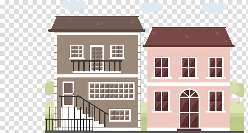 Real Estate, House, Building, Villa, Mansion, Cartoon, Home, Property transparent background PNG clipart