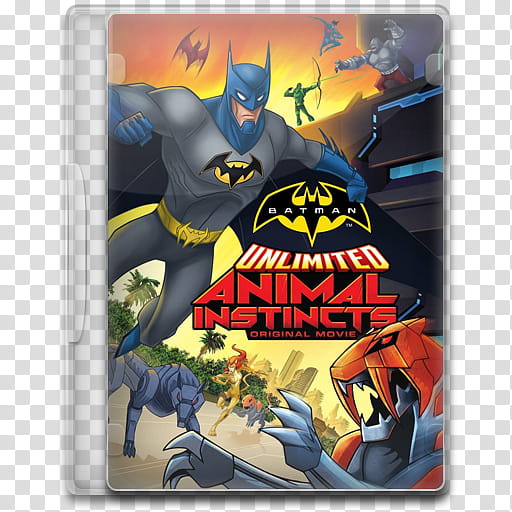 Movie Icon Mega , Batman Unlimited, Animal Instincts, Batman Unlimited Animal Instincts case transparent background PNG clipart
