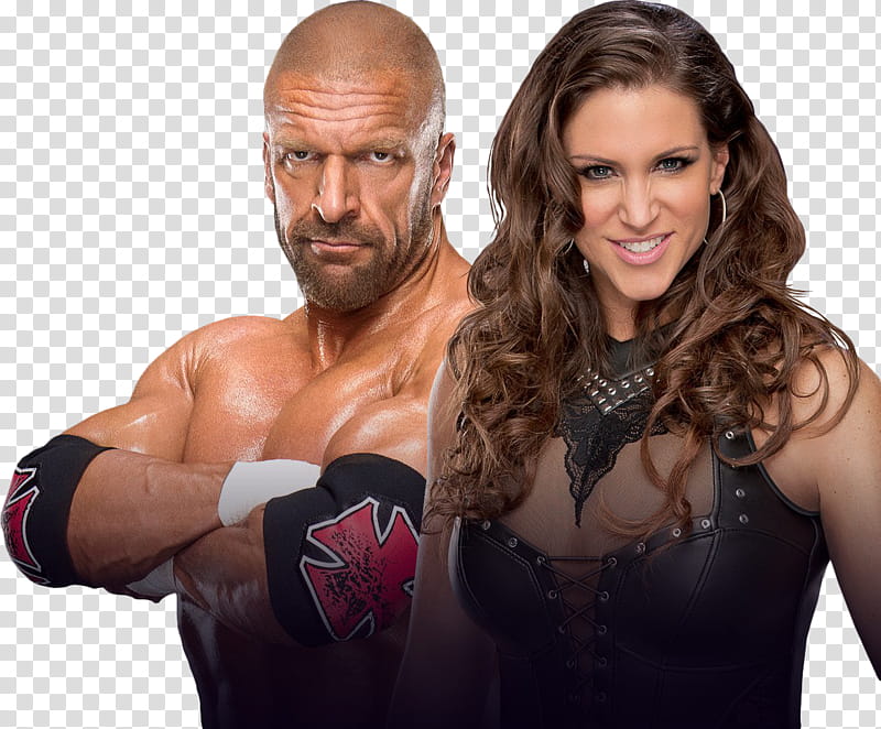 Triple H and Stephanie McMahon WrestleMania  transparent background PNG clipart