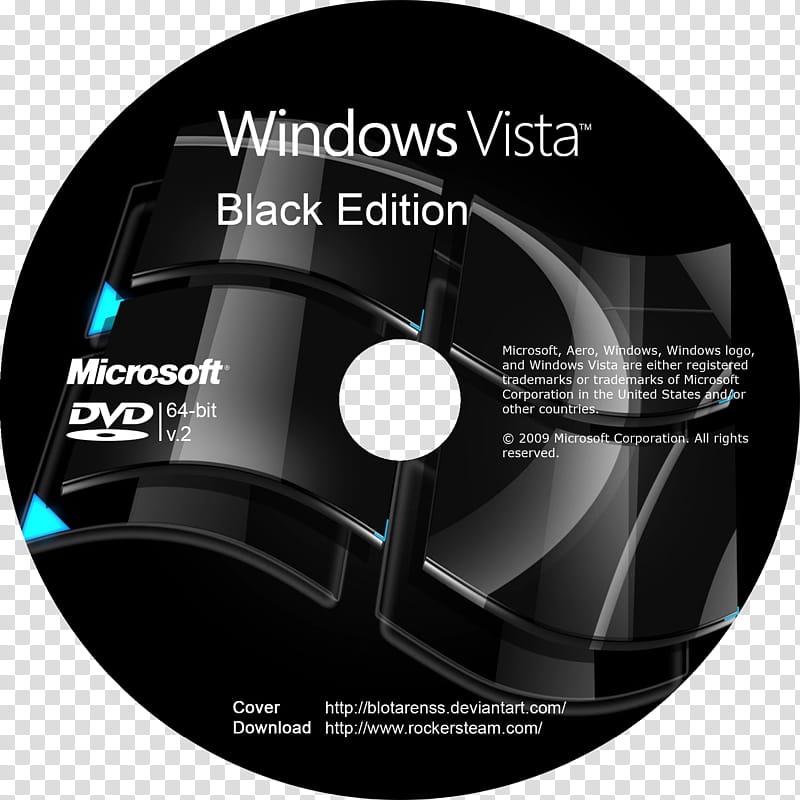 Vista Black Edition v cover transparent background PNG clipart