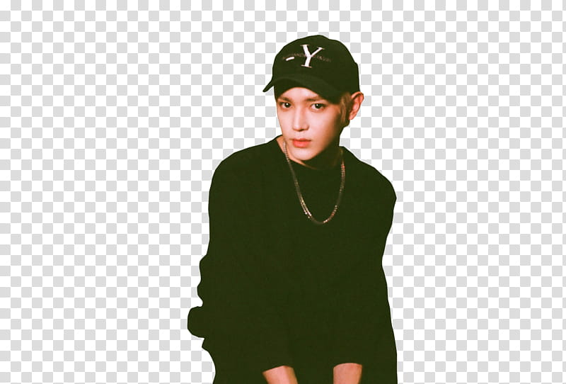 Taeyong NCT, man in black jacket transparent background PNG clipart