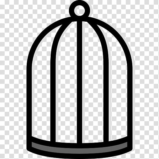 Owl, Cage, Hedwig, Black And White
, Line, Area, Symbol transparent background PNG clipart
